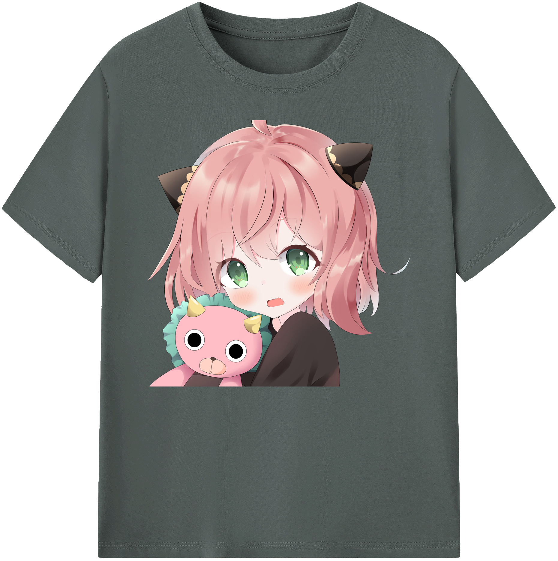 （画像用） SPY×FAMILY间谍家家酒 綿100％ メンズ半袖Tシャツ｜肌触りやわらか＆通気性